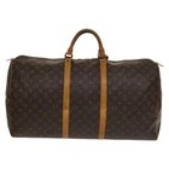 LOUIS VUITTON Monogram Keepall 60 Boston Bag M41422 LV Auth ar13733 - Picture 2 of 16